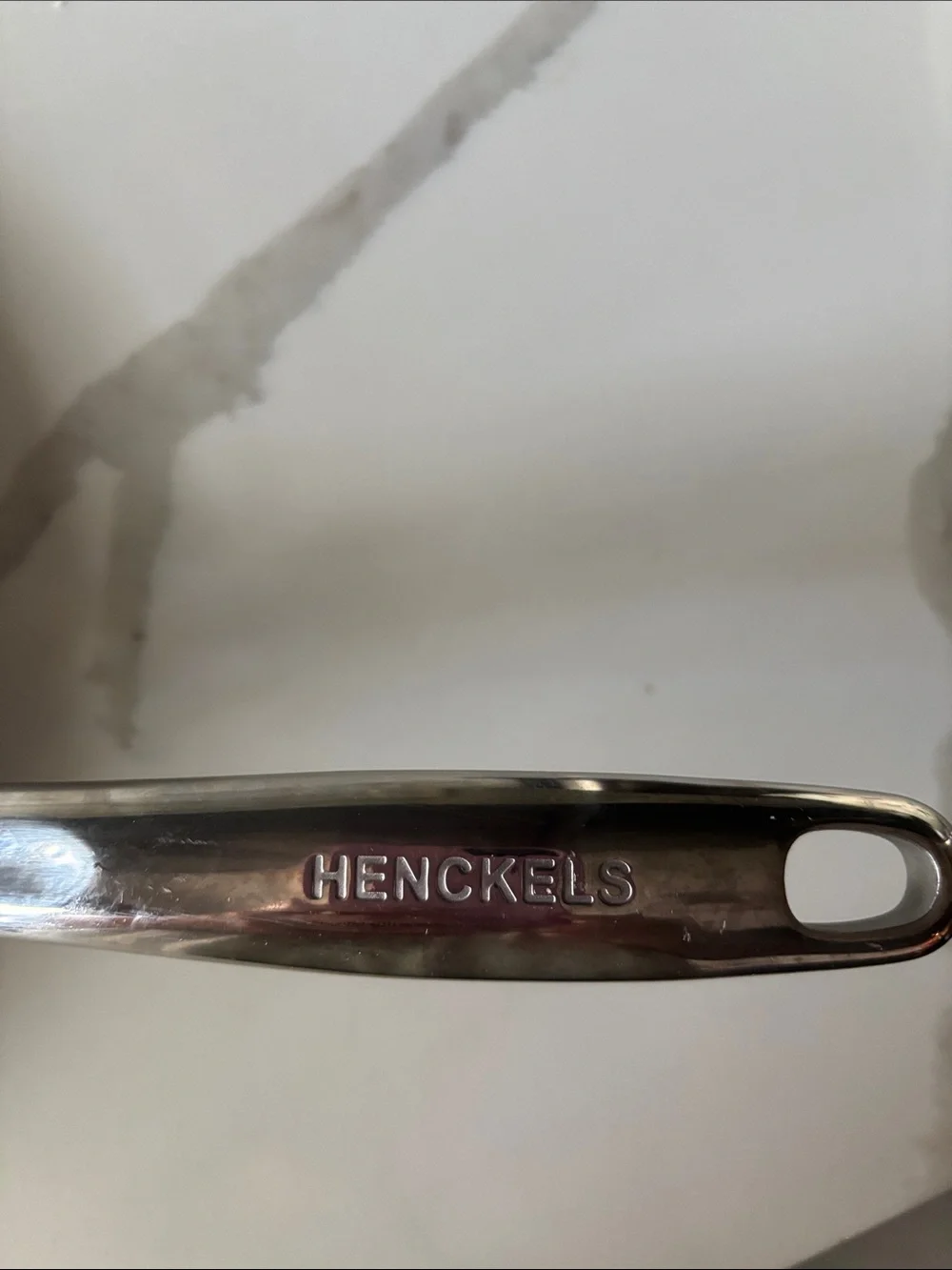 Henckels 10” Stainless Steel Frying Pan - Brushed Silver Finish